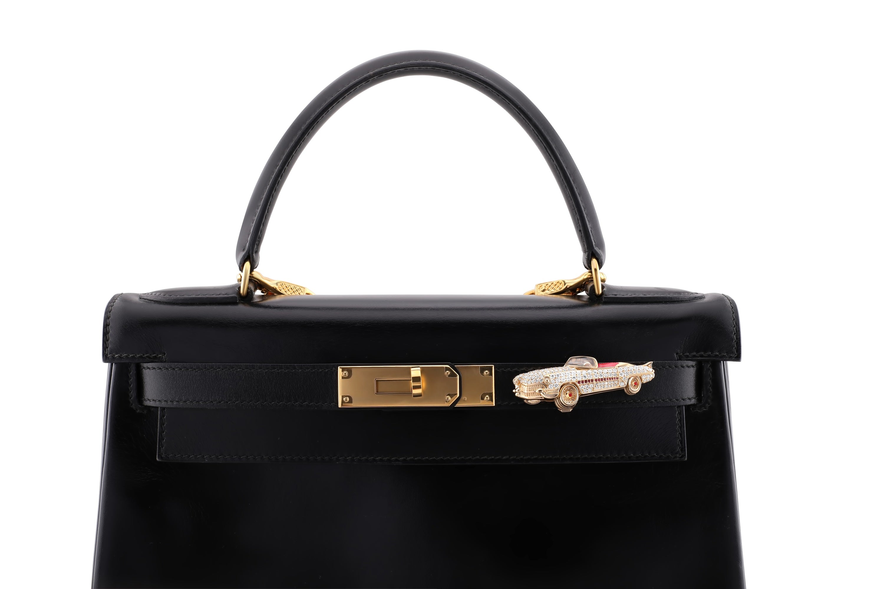 CADILLAC BAG CHARM BLACK